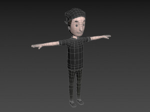 cartoonman033 chef Model 3D