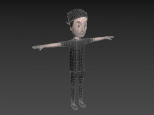 cartoonman033 chef Model 3D