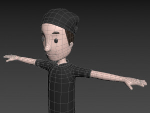 cartoonman033 chef Model 3D