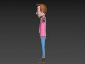 Cartoonman034 남자 3D 모델