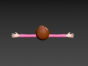 cartoonman034 man Modelo 3D