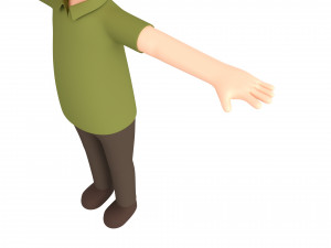cartoonman035 oldman 3D Model