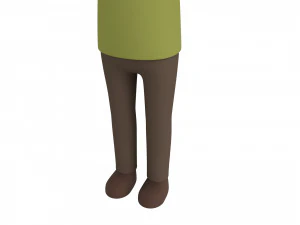 cartoonman035 oldman 3D Model