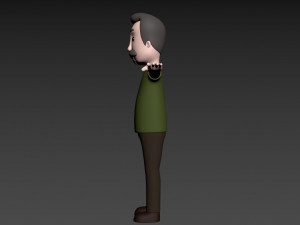 cartoonman035 oldman 3D Model