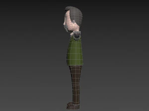 cartoonman035 oldman 3D Model