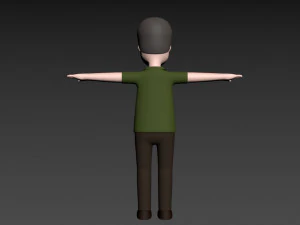 cartoonman035 oldman 3D Model
