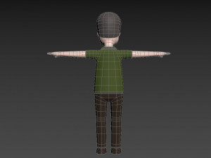 cartoonman035 oldman 3D Model