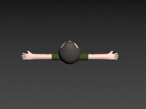 cartoonman035 oldman 3D Model