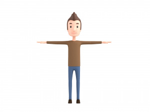 cartoonman036 man 3D Модель
