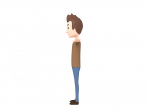 cartoonman036 man 3D Модель