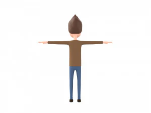 cartoonman036 man 3D Model