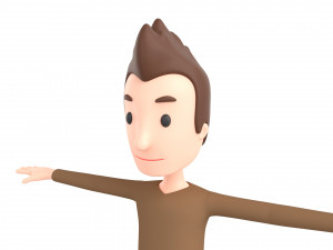 cartoonman036 man 3D Модель