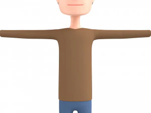 cartoonman036 man 3D Model