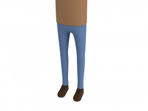 cartoonman036 man 3D Модель