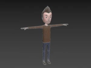 cartoonman036 man 3D Model