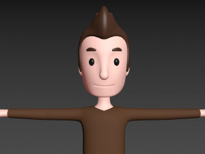 cartoonman036 man 3D Модель
