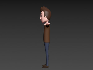 cartoonman036 man 3D Модель