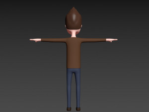 cartoonman036 man 3D Модель