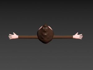 cartoonman036 man 3D Модель
