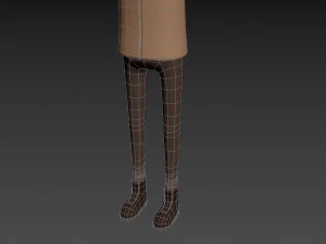 cartoonman038 cowboy 3D Model