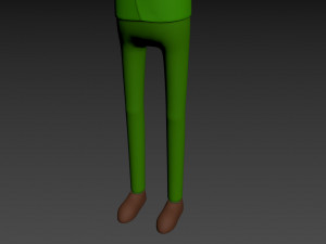 cartoonman039 irishman 3D 模型