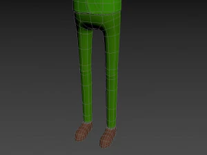 cartoonman039 irishman 3D Model