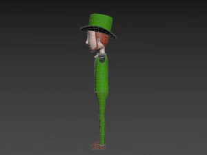 cartoonman039 irishman 3D Model