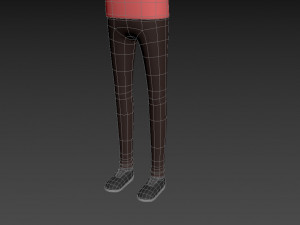 cartoonman040 man 3D 模型