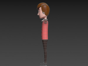 cartoonman040 man 3D 模型