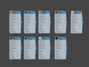 rysunkowyman040 mężczyzna Model 3D