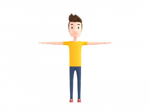 cartoonman041 man 3D Model
