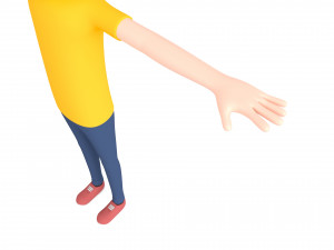 cartoonman041 man 3D Model