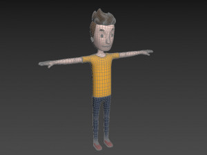 cartoonman041 man 3D Model