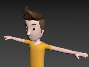 cartoonman041 man 3D Model