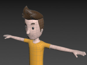 cartoonman041 man 3D Model