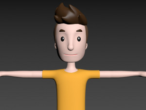 cartoonman041 man 3D Model