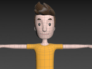 cartoonman041 man 3D Model