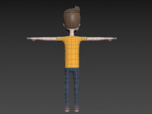 cartoonman041 man 3D Model