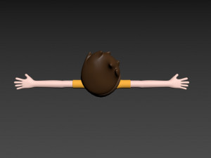 cartoonman041 man 3D Model