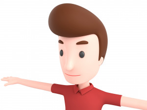 cartoonman042 man Modèle 3D