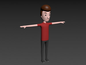 cartoonman042 man Modèle 3D