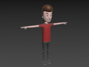 cartoonman042 man Modèle 3D