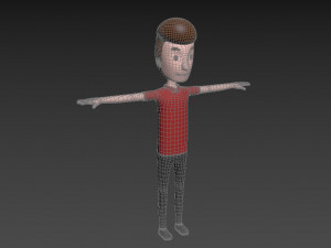 cartoonman042 man Modèle 3D