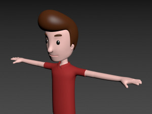 cartoonman042 man Modèle 3D