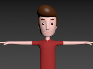cartoonman042 man Modèle 3D