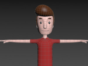 cartoonman042 man Modèle 3D