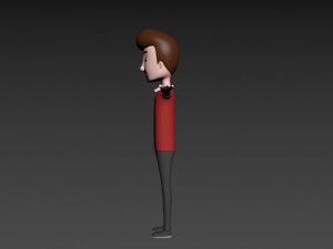 cartoonman042 man Modèle 3D