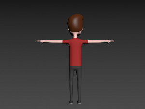 cartoonman042 man Modèle 3D