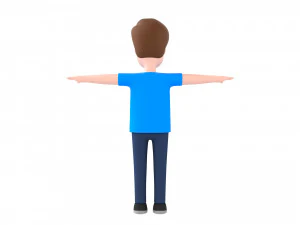 cartoonman043 fat man 3D Model
