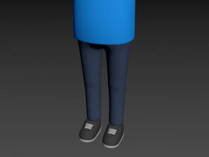 cartoonman043 fat man 3D Model
